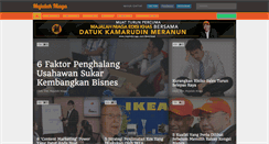 Desktop Screenshot of majalahniaga.com